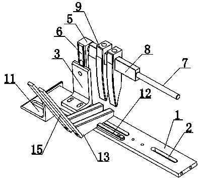 Sleeved mounting device used for painting inner-circular outer-square steel pipe