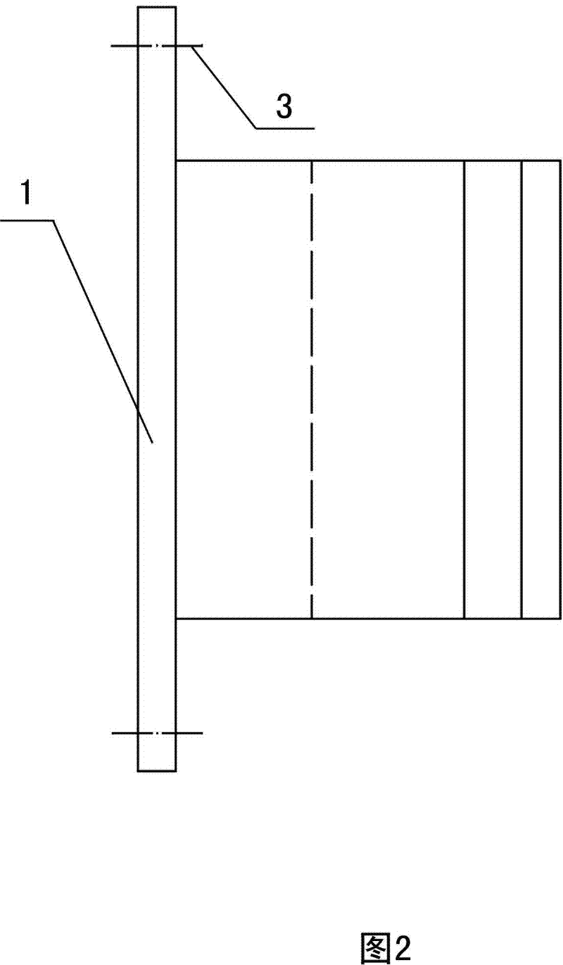 T-shaped connector for new and old buildings and construction method thereof