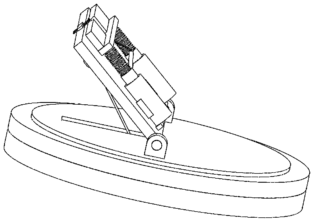 Unmanned aerial vehicle auxiliary hydraulic ejection device