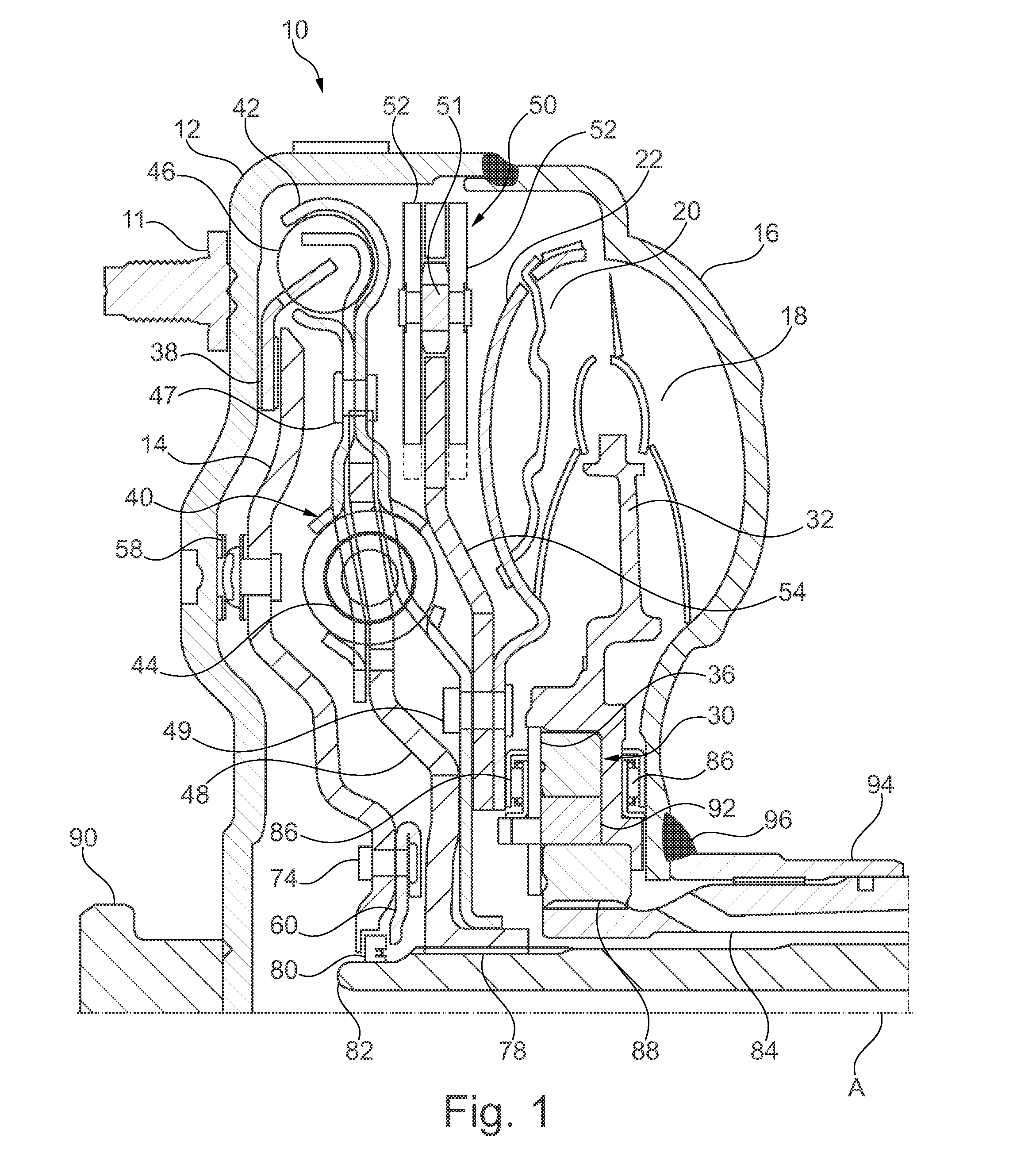 Folded seal retention plate with thrust surface