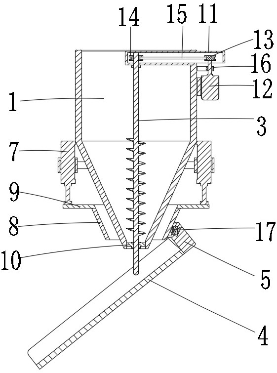 Tailing filling sand bin device