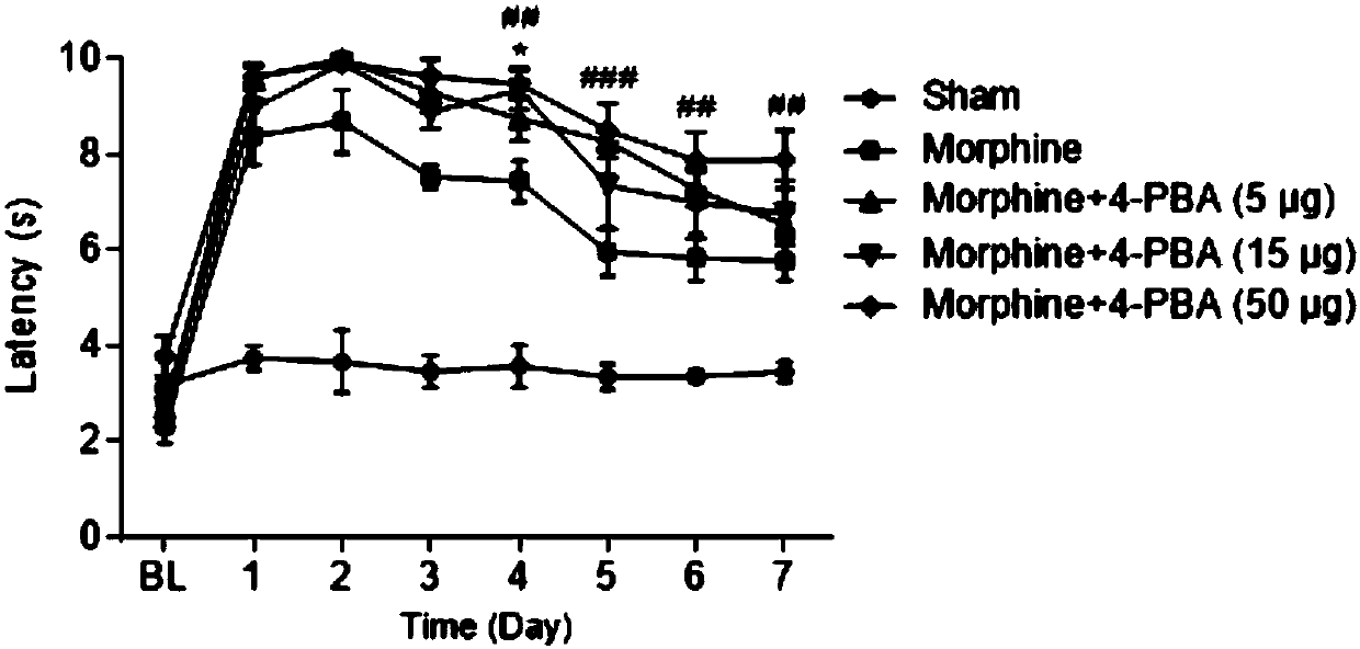 Application of 4-PBA (sodium 4-phenylbutanoate)