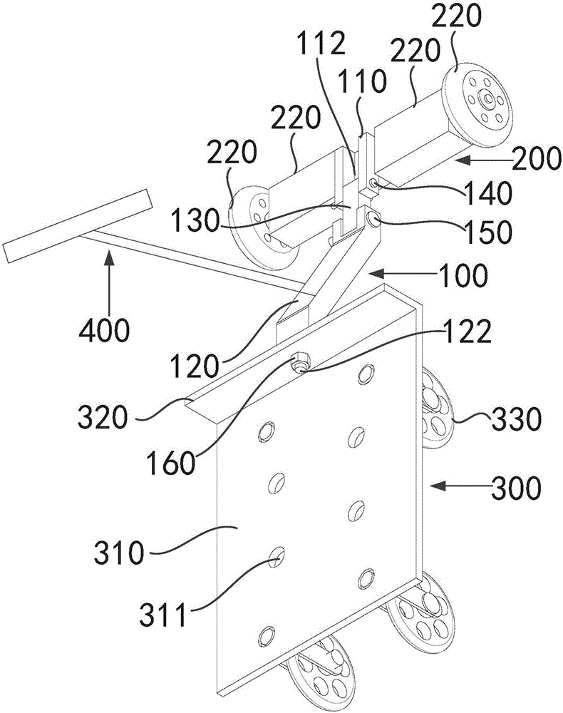 Transporting device for electric balance car