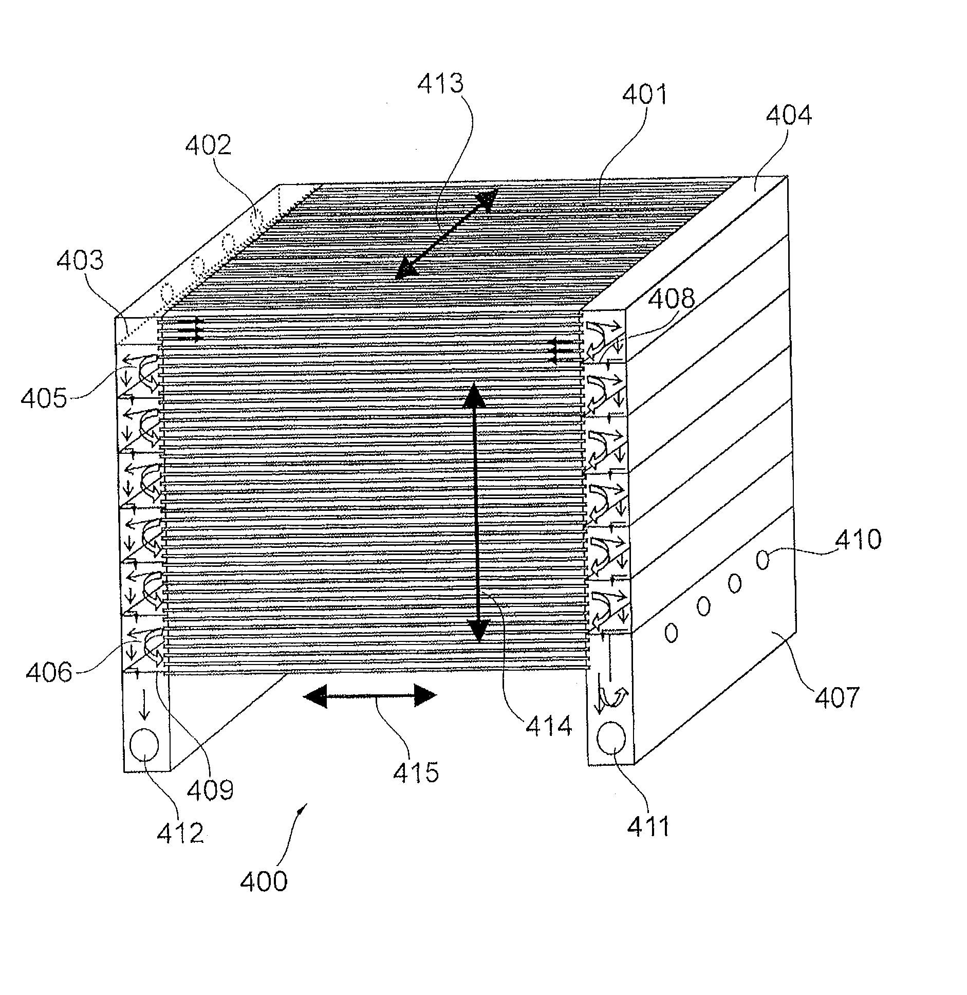 Use of cabin air for generation of water via exhaust gas of a fuel cell