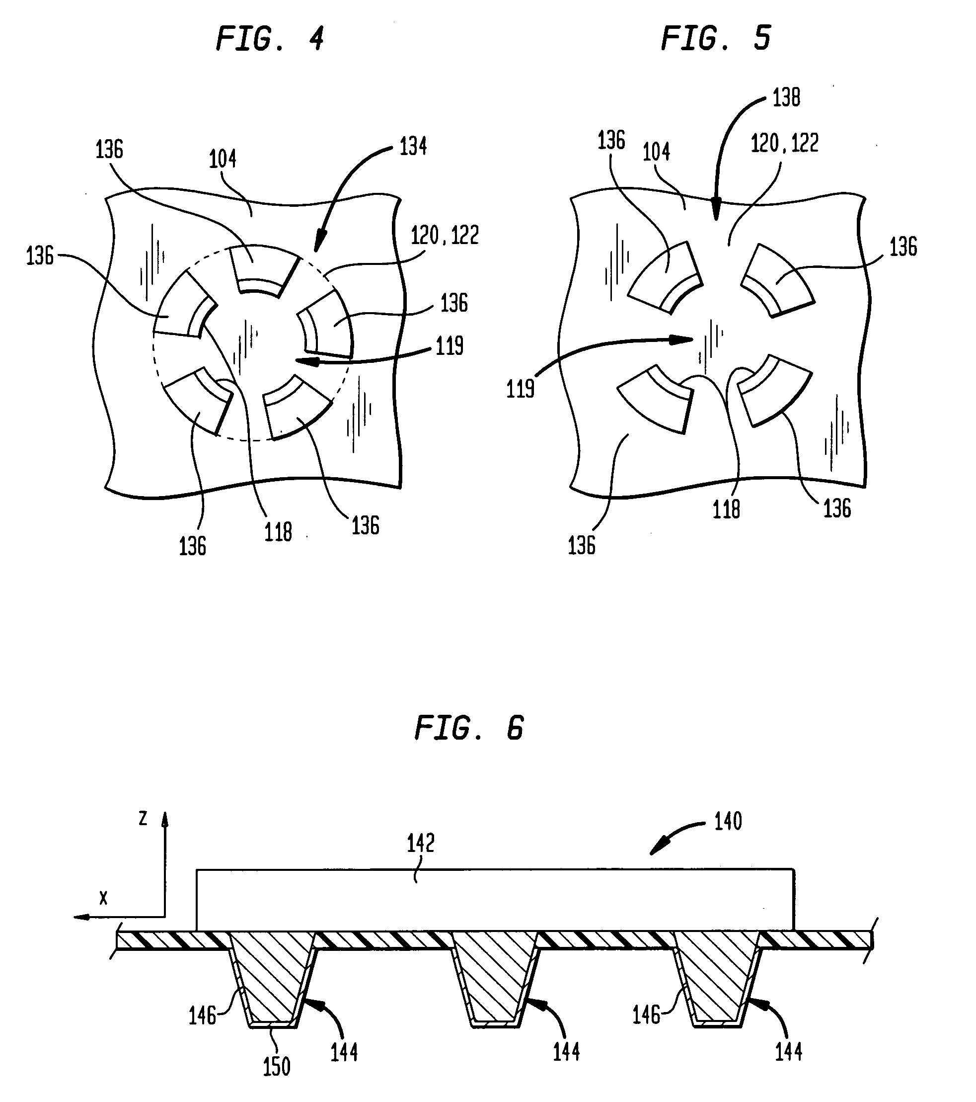 Methods and structures for electronic probing arrays