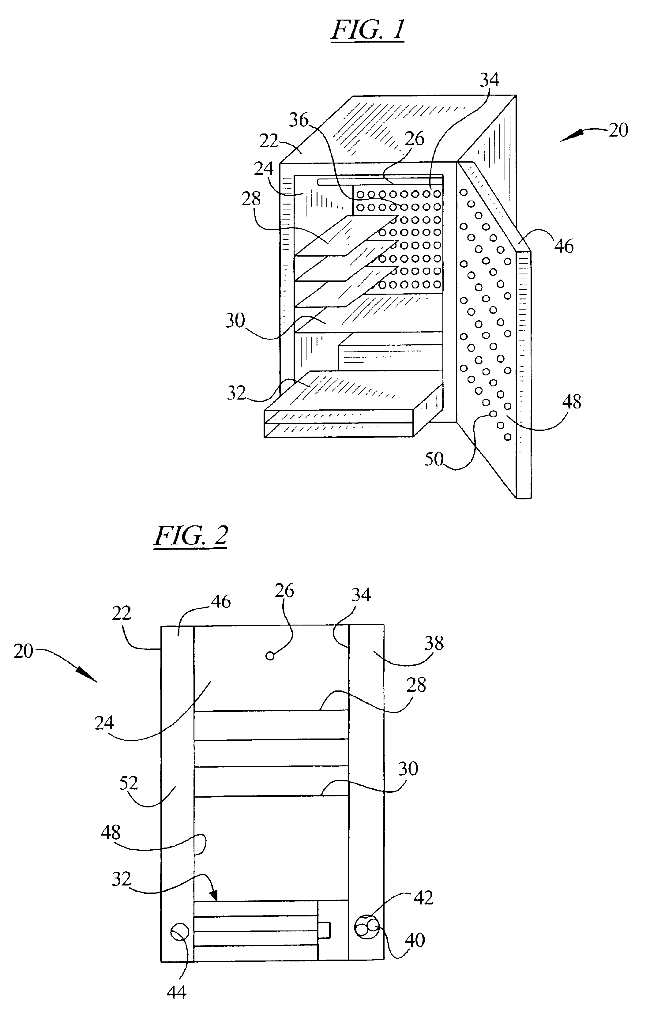 Stationary clothes drying apparatus with jet nozzles