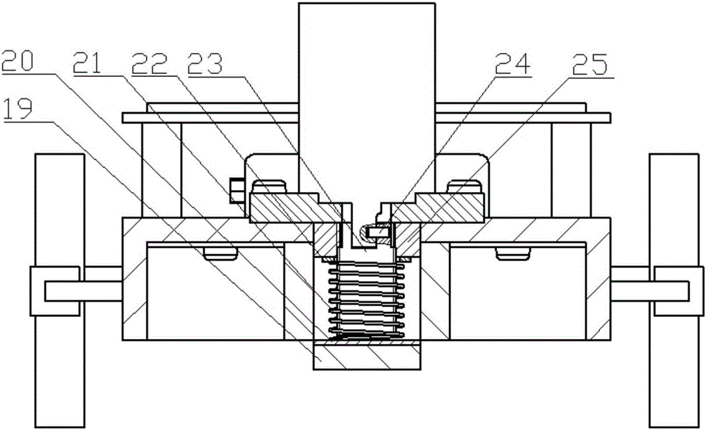 Intelligent detection robot car for architectural structure vibration