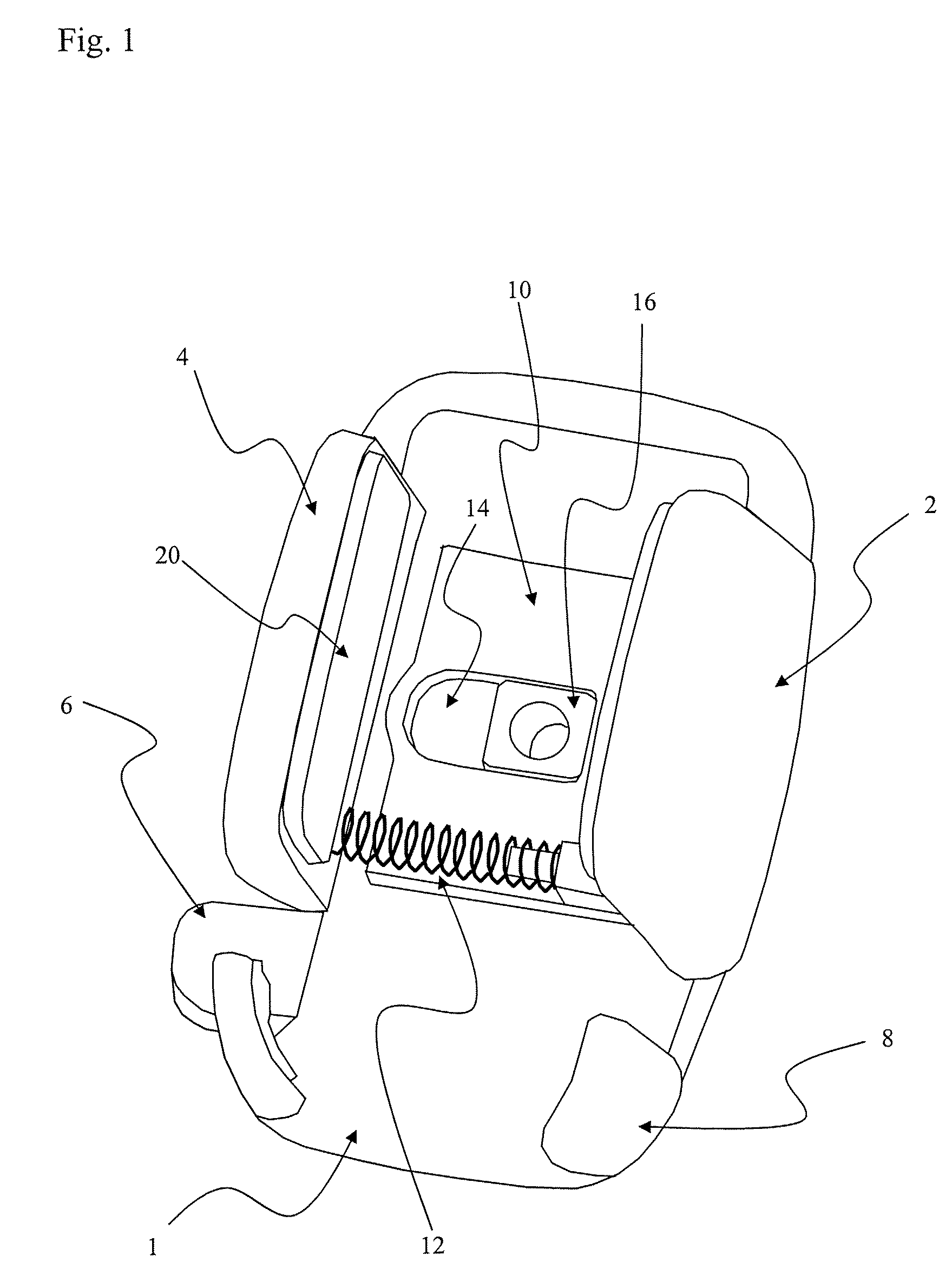 Mobile device clamp holder with damped release mechanism