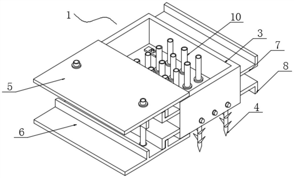 An ecological slope protection unit and its composed ecological slope protection structure