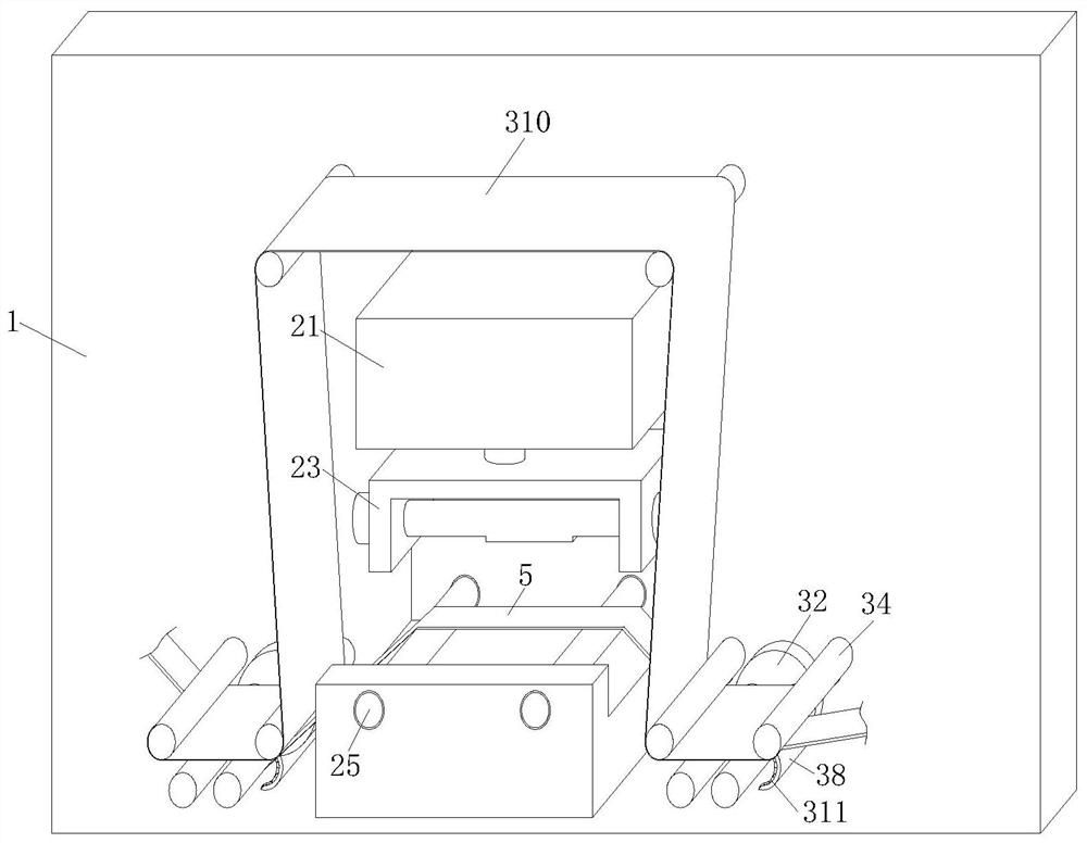 A self-cleaning battery manufacturing equipment