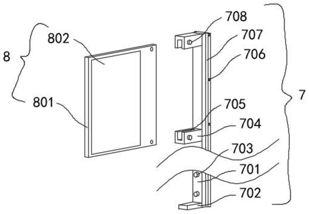 Multifunctional intelligent lamp post based on 5G and use method thereof