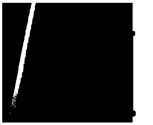 A parking space detection system and method using an elastic polygon to represent a parking space area