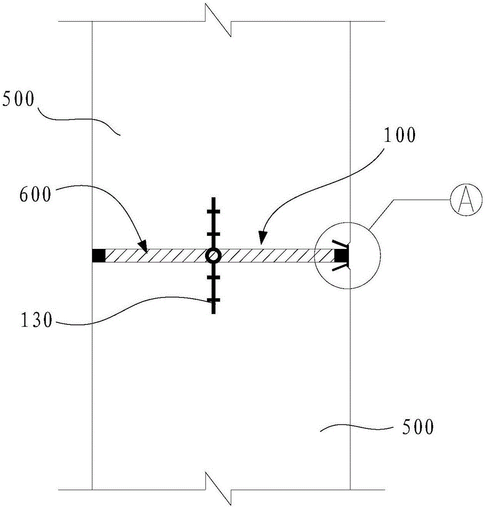 Connecting structure for expansion joint