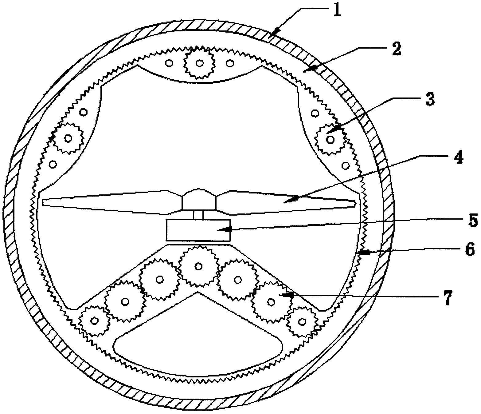 Novel circular rail type hollow wheel and aerocar system