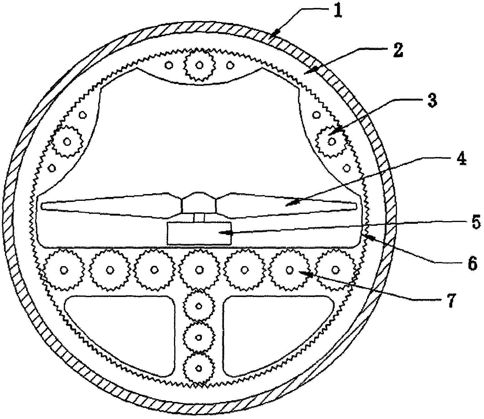 Novel circular rail type hollow wheel and aerocar system