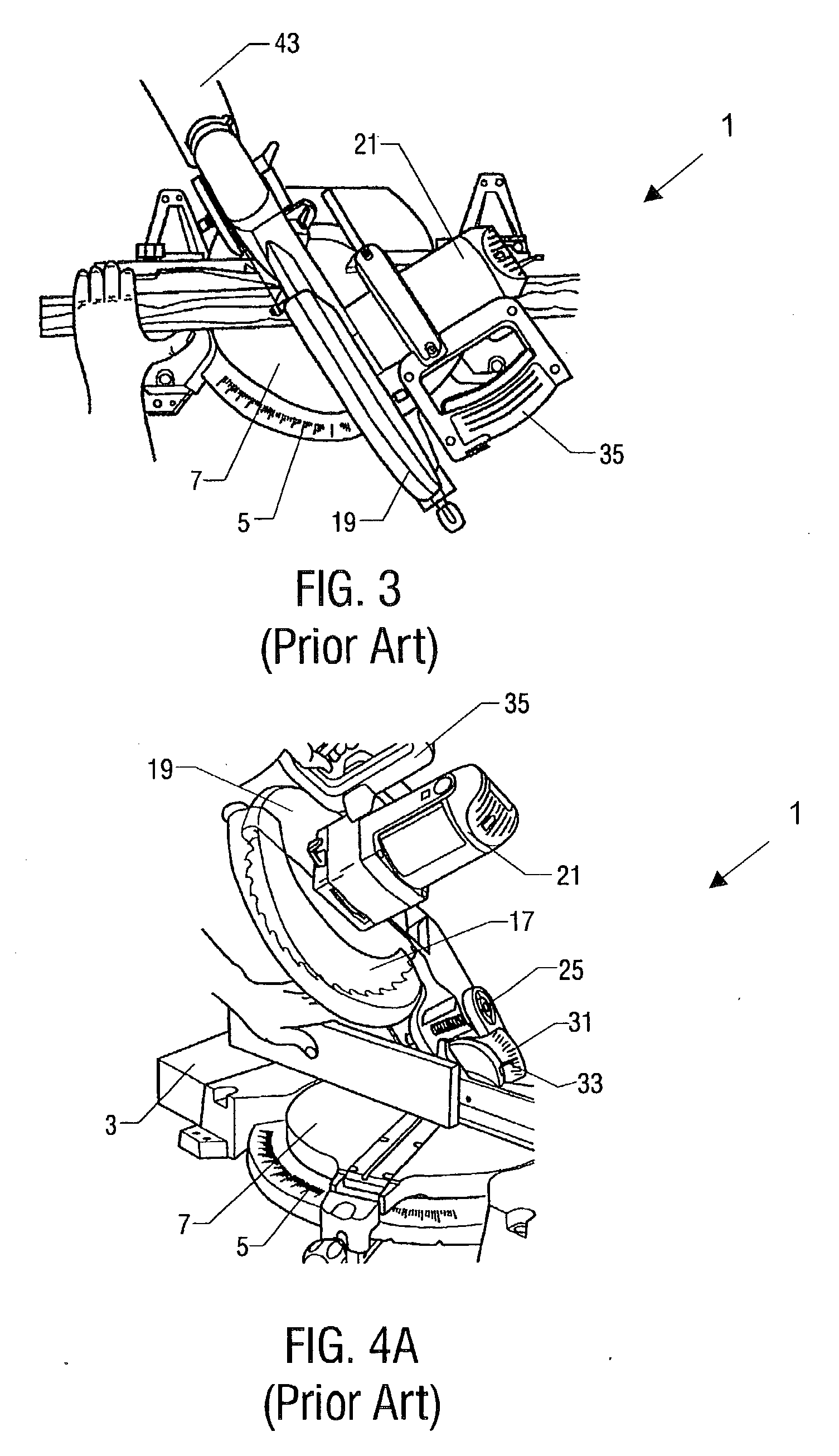 Compound miter saw