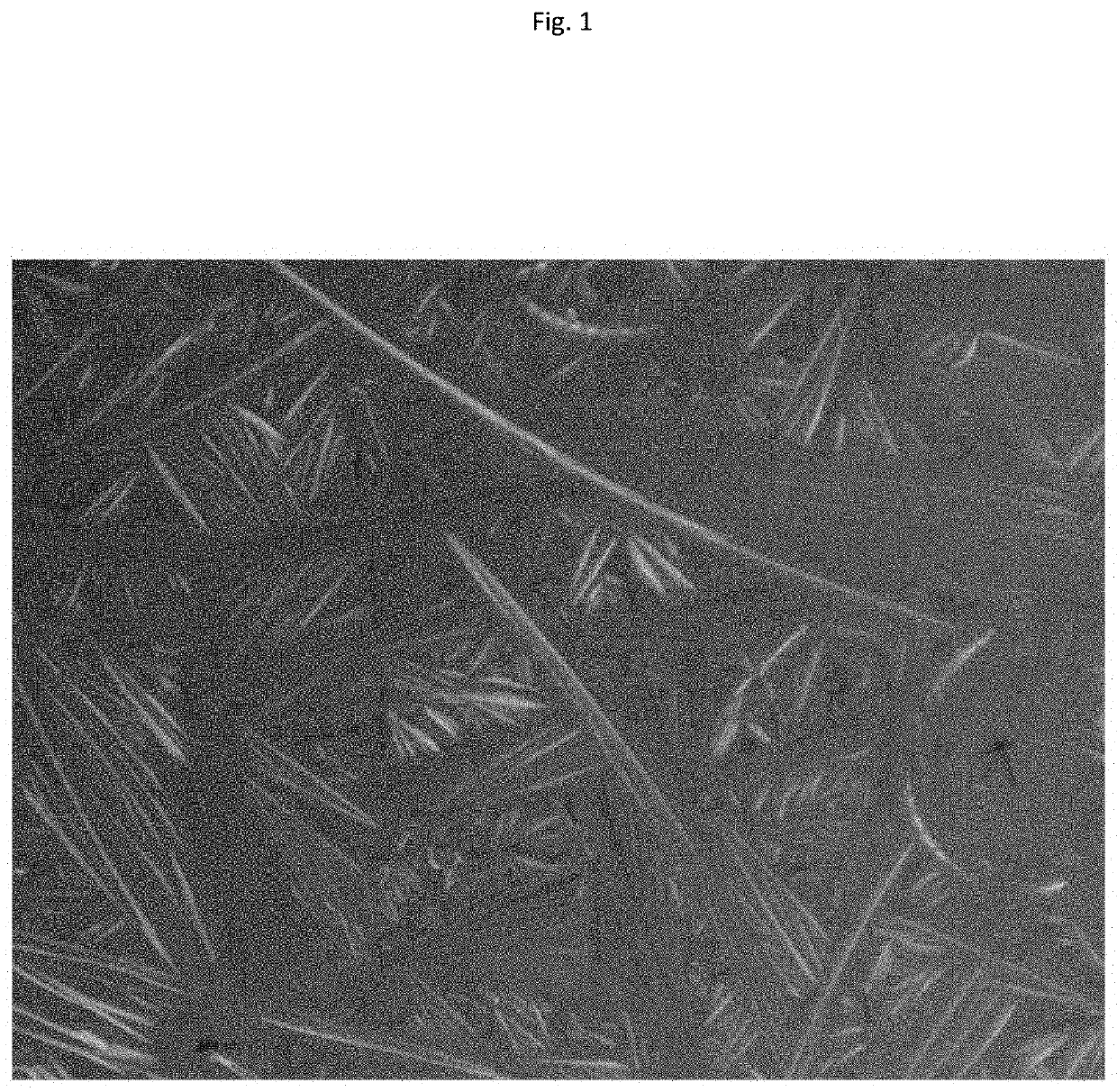 Methods and compositions including protocatechuic acid crystals for the treatment of conditions caused by an enveloped virus