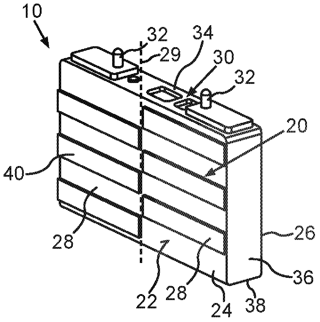 Battery module for motor vehicle and motor vehicle having such battery module