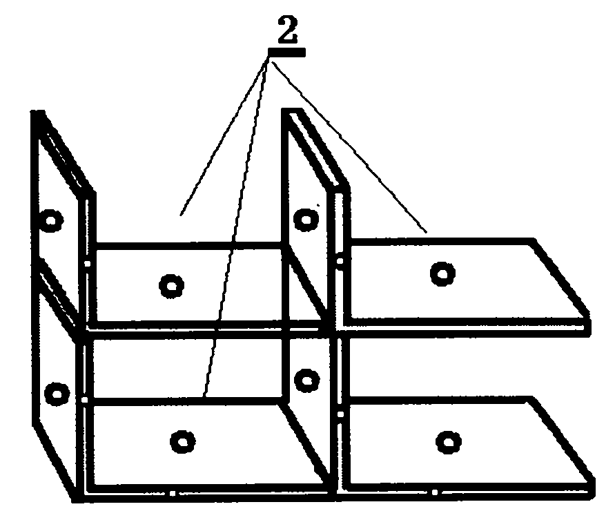 Drawer-type ecological combined building block and ecological body made of same