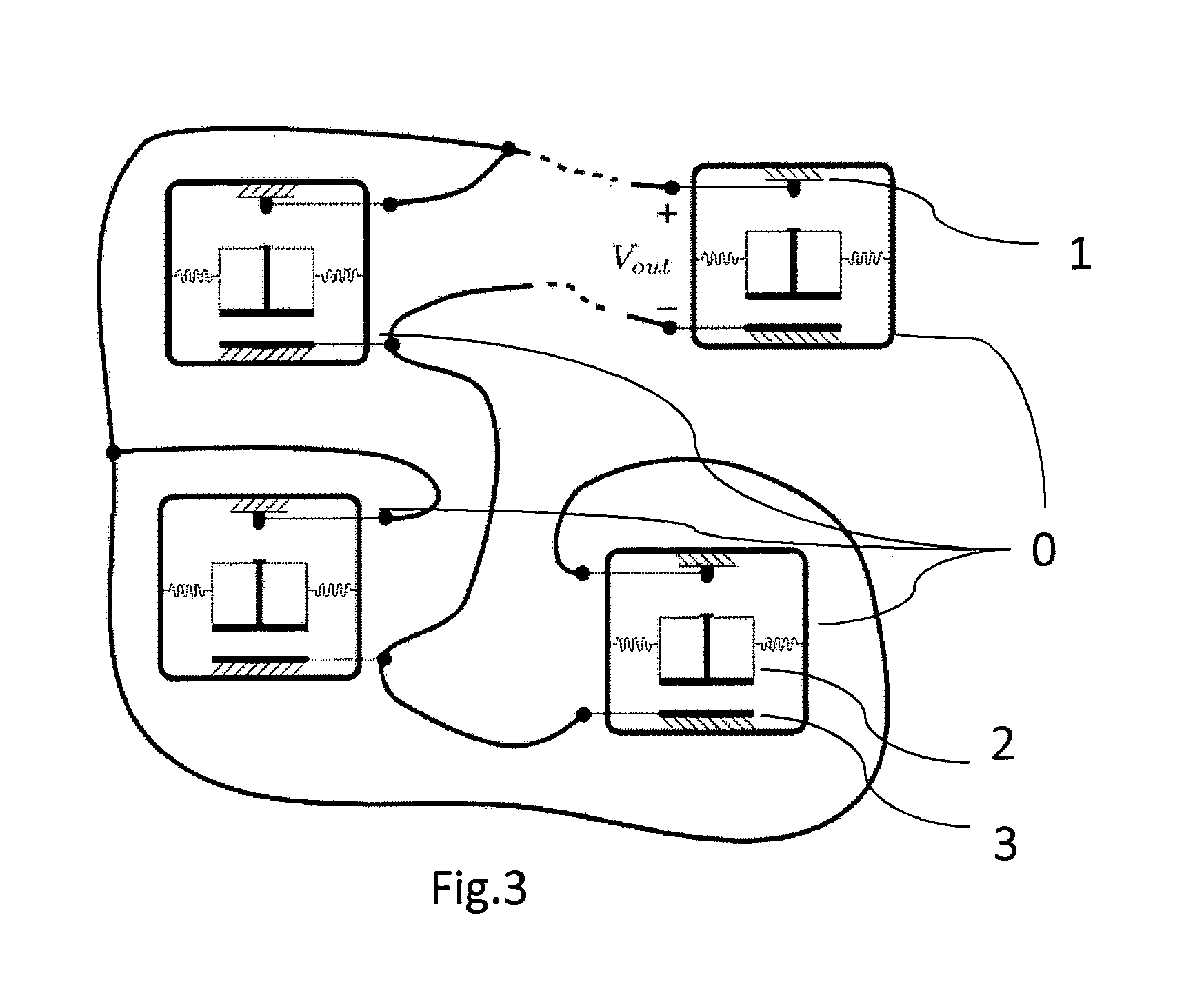 Method of energy harvesting using built-in potential difference of metal-to-metal junctions and device thereof