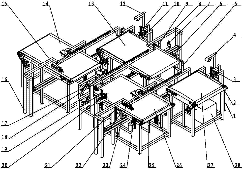 Tobacco leaf sorting platform