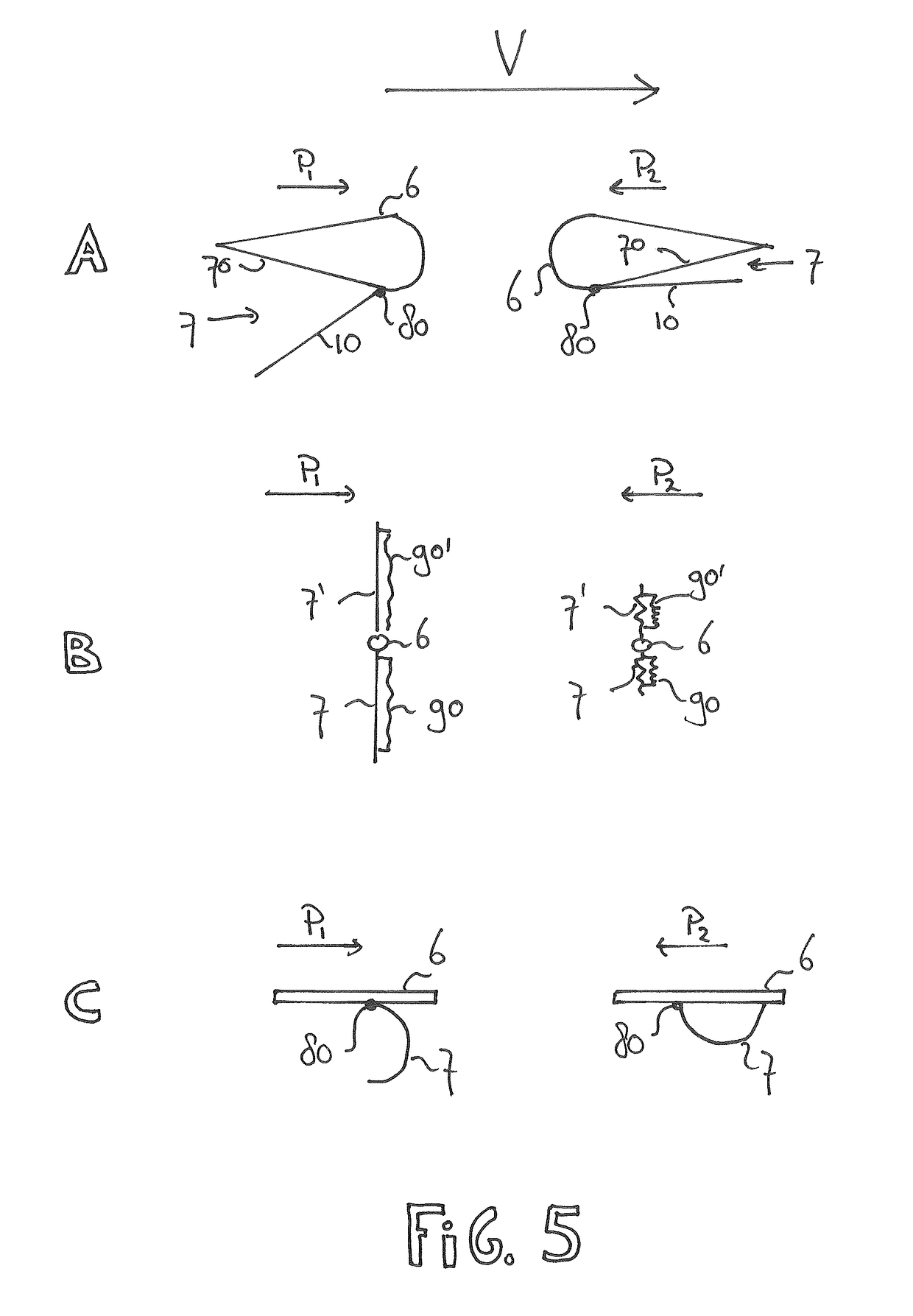 Wind turbine, its use and a vane for use in the turbine