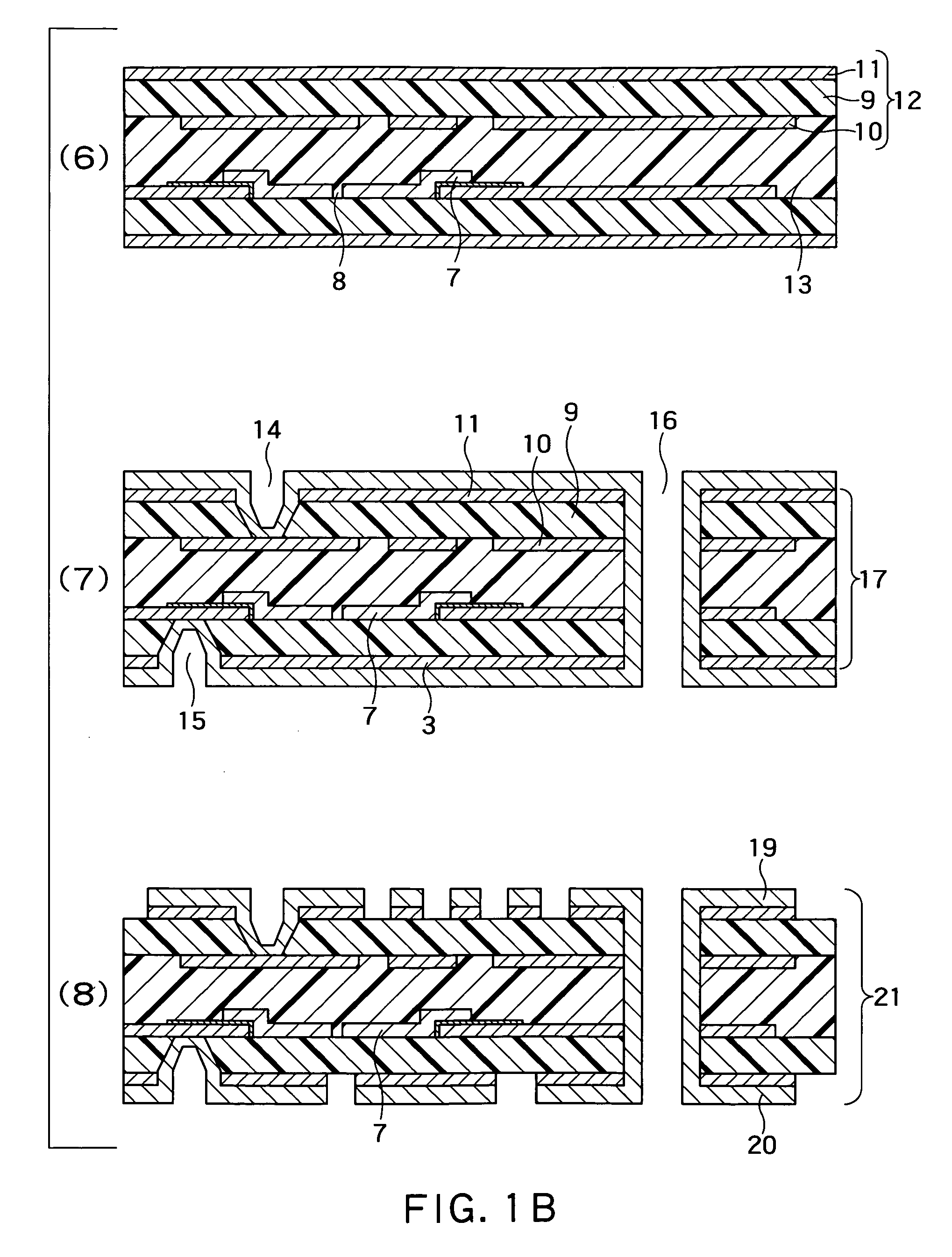 Method for manufacturing a printed-wiring board having a resistive element