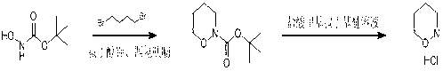 Method of synthesizing 1, 2-morpholine hydrochloride