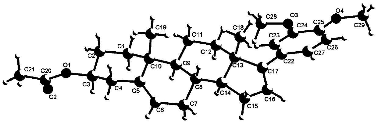 Synthesis method of 3 beta-acetoxy-17-aryl androsta-5,16-diene