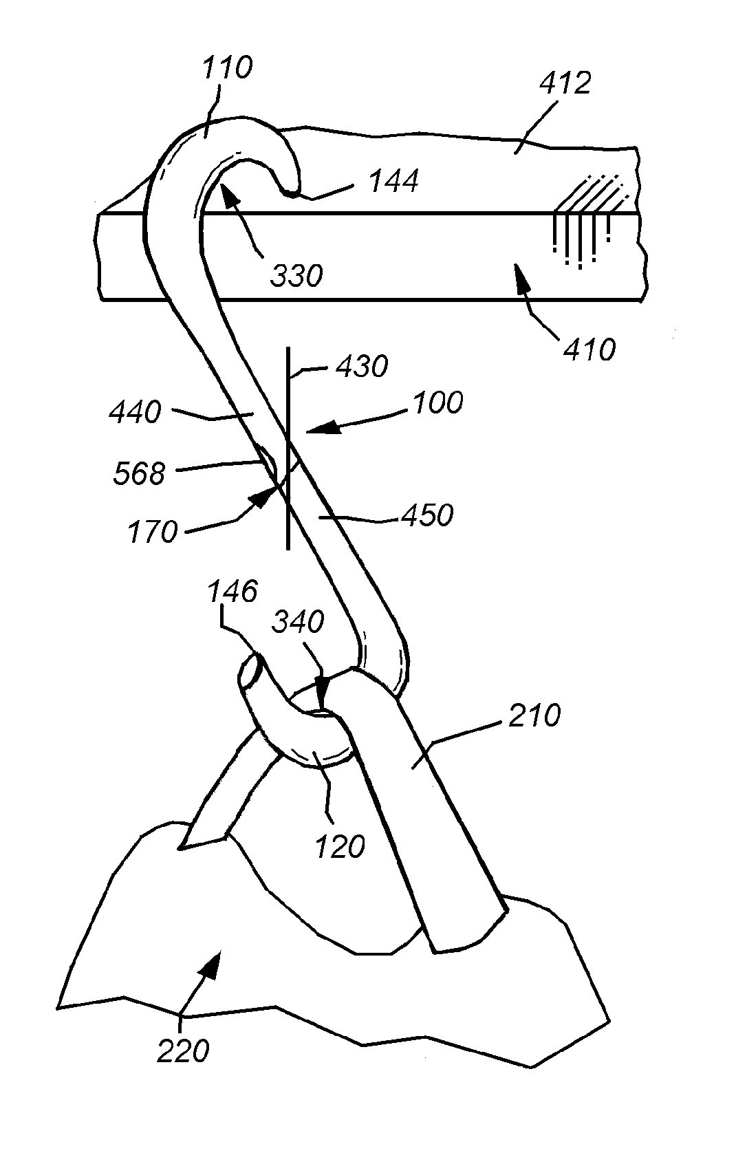 Rotary joint assembly and combination clip-hook and jewelry piece employing the same