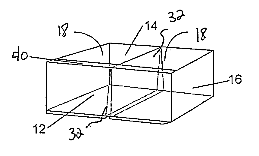 Continuous chamber environment resistant retaining wall block and methods of use thereof