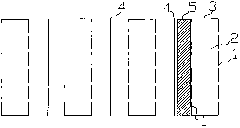 Electroosmotic dehydration method and device for material containing water