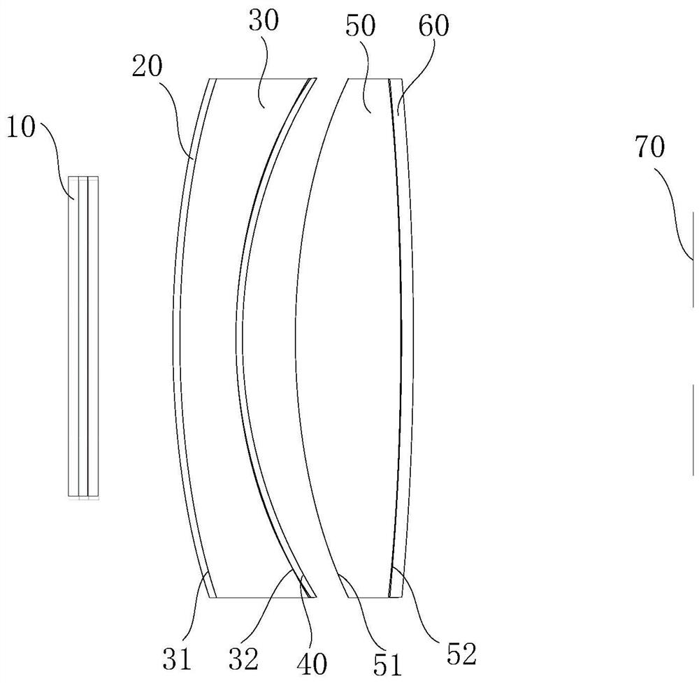 Optical system and virtual reality device having same