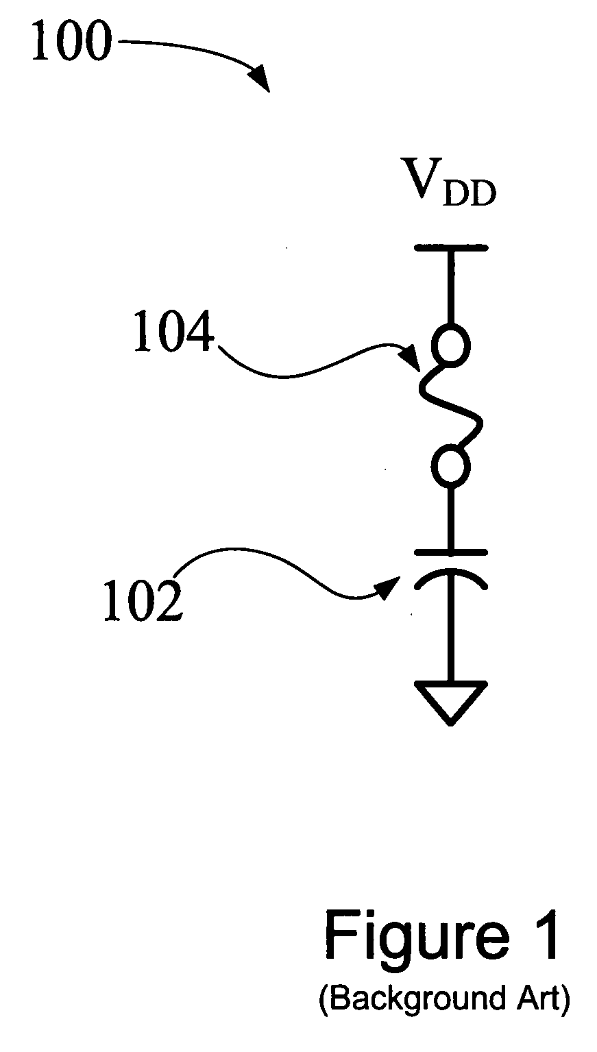Decoupling capacitor control circuit and method for enhanced ESD performance