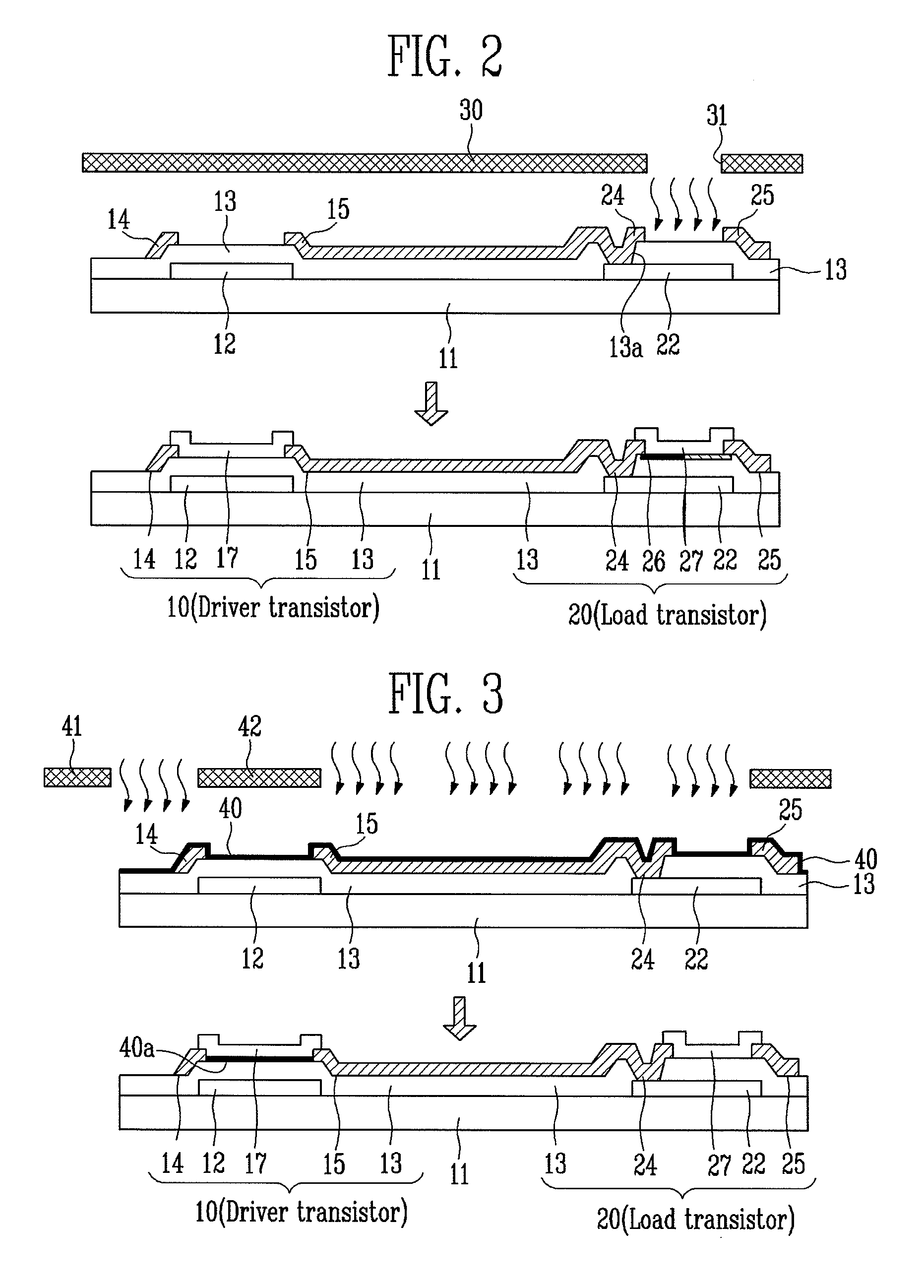 Organic inverter including surface-treated layer and method of manufacturing the same