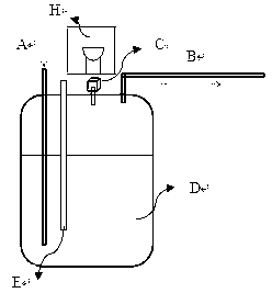 Explosion-proof source bottle for diffusion technology