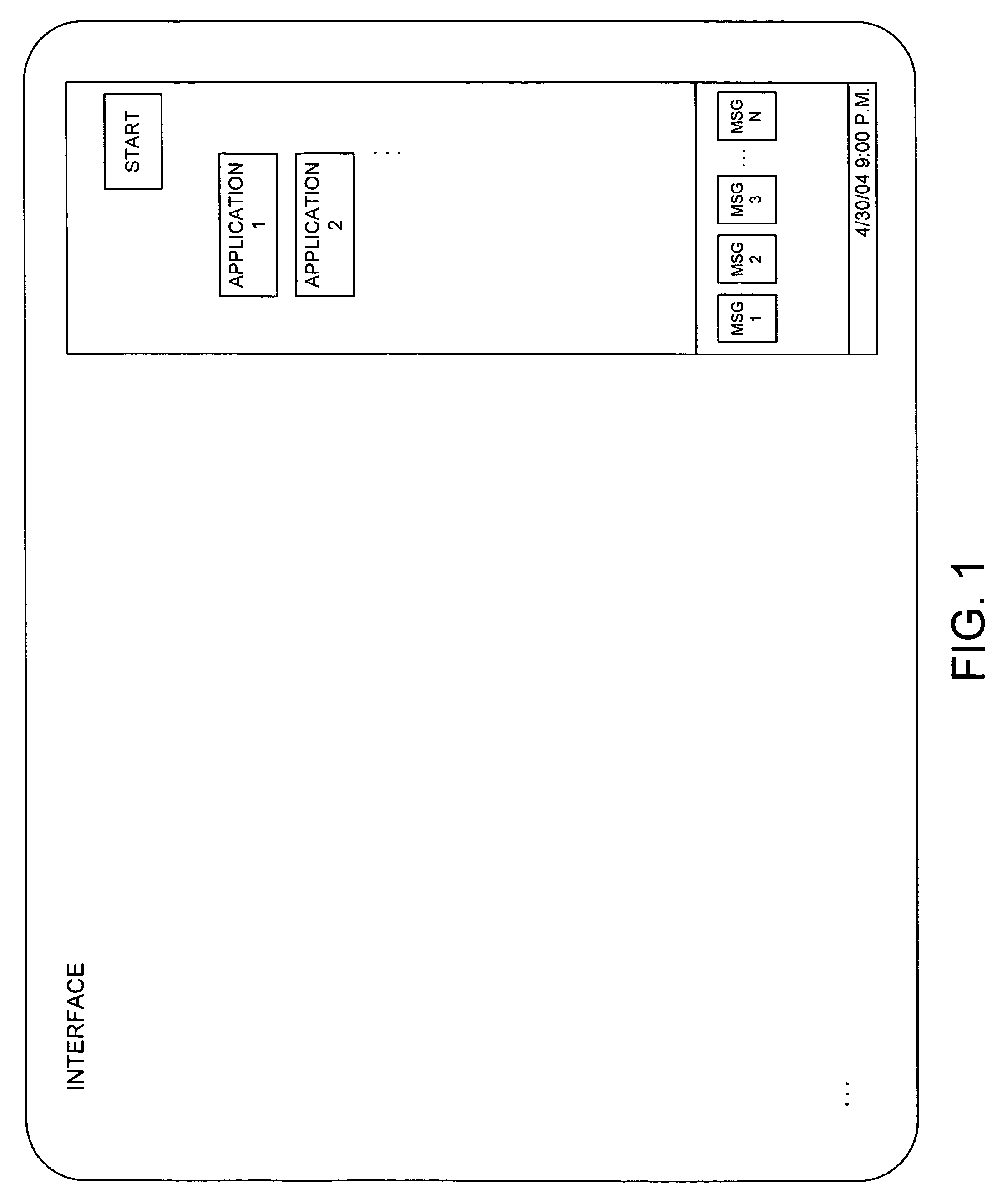 System and method for generating message notification objects on dynamically scaled timeline
