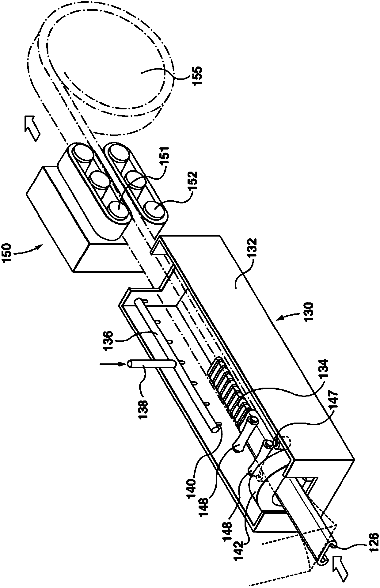 Method And Apparatus For Extrusion Of Thermoplastic Handrail