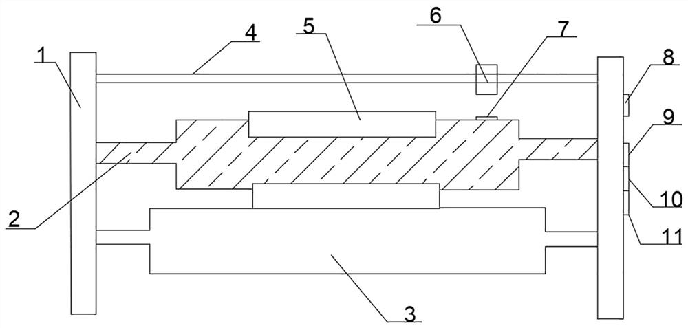 Roll paper splitting machine