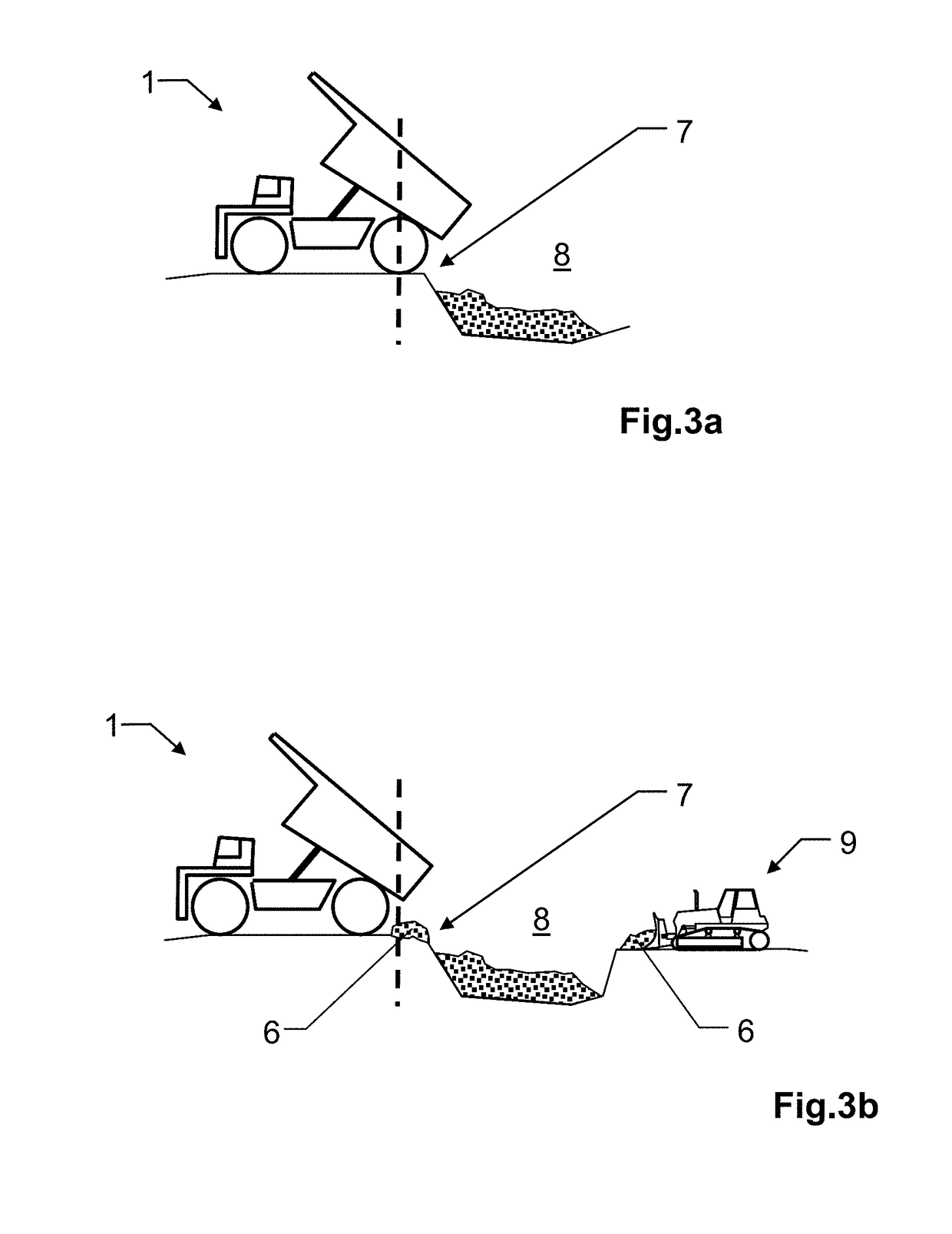 Driving assistance system for reversing a mining haulage vehicle