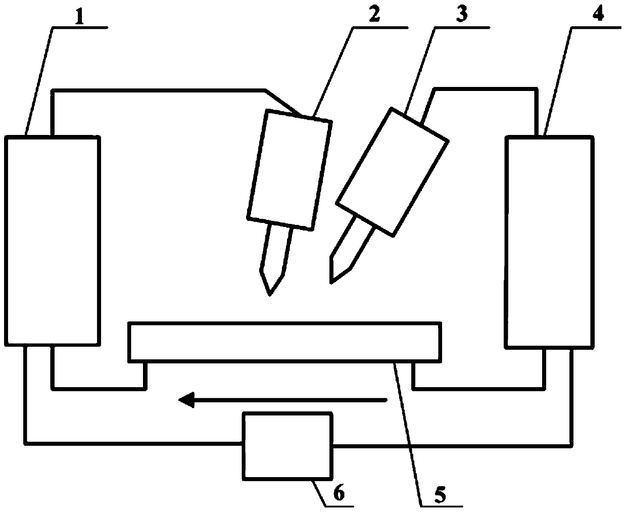 A low heat input dual DC pulse compound arc welding method for thin-walled metal pipes