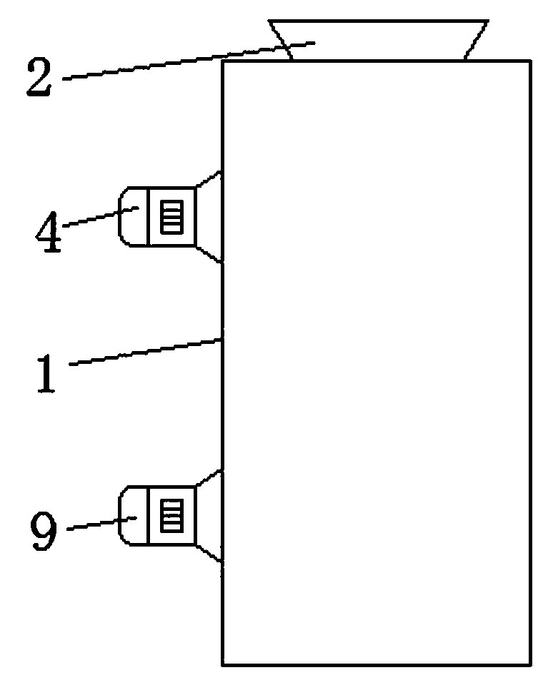 Incinerating device for garbage power generation