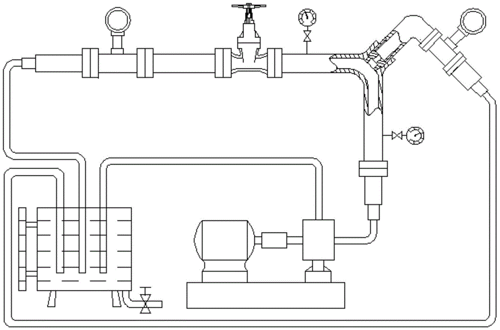 Experiment system for leakage characteristics of buried oil pipelines