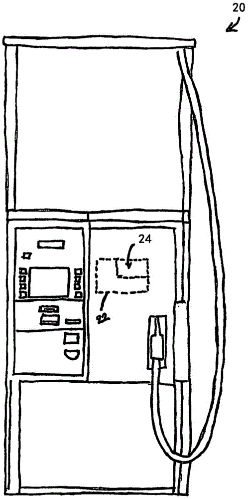 Mobile phone vending device, system and vending method thereof