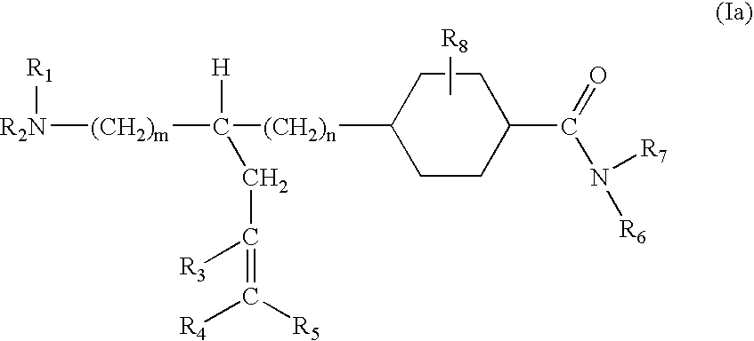 1,4-Substituted cyclohexane derivatives