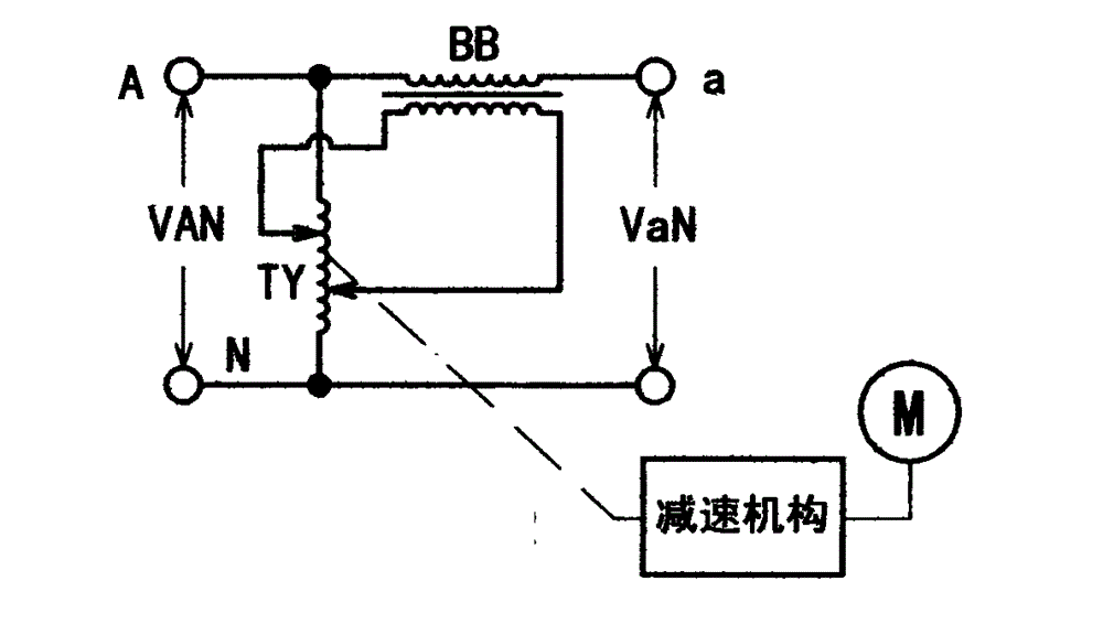 Single-phase precision alternating-current voltage stabilizer