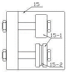 Device for straightening steel wire split from steel wire rope