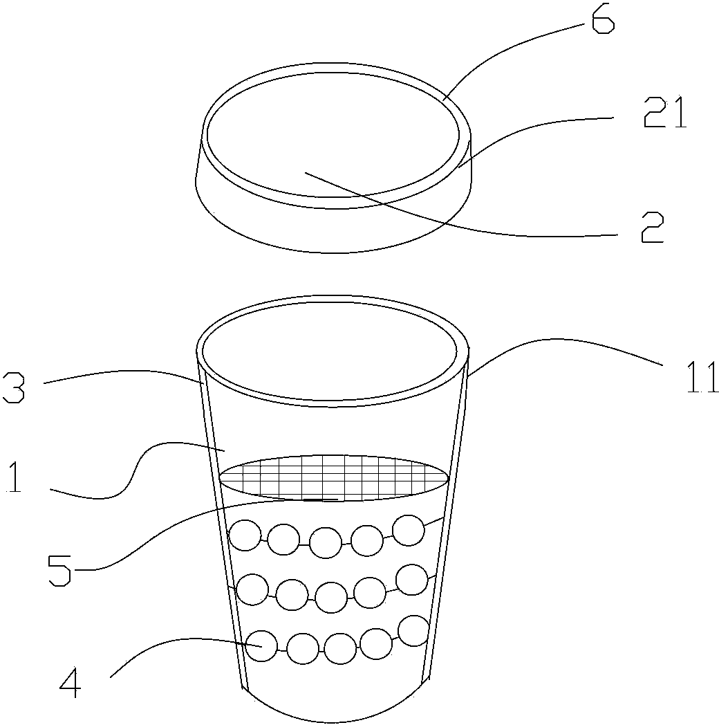 Anti-skidding heat preservation cup