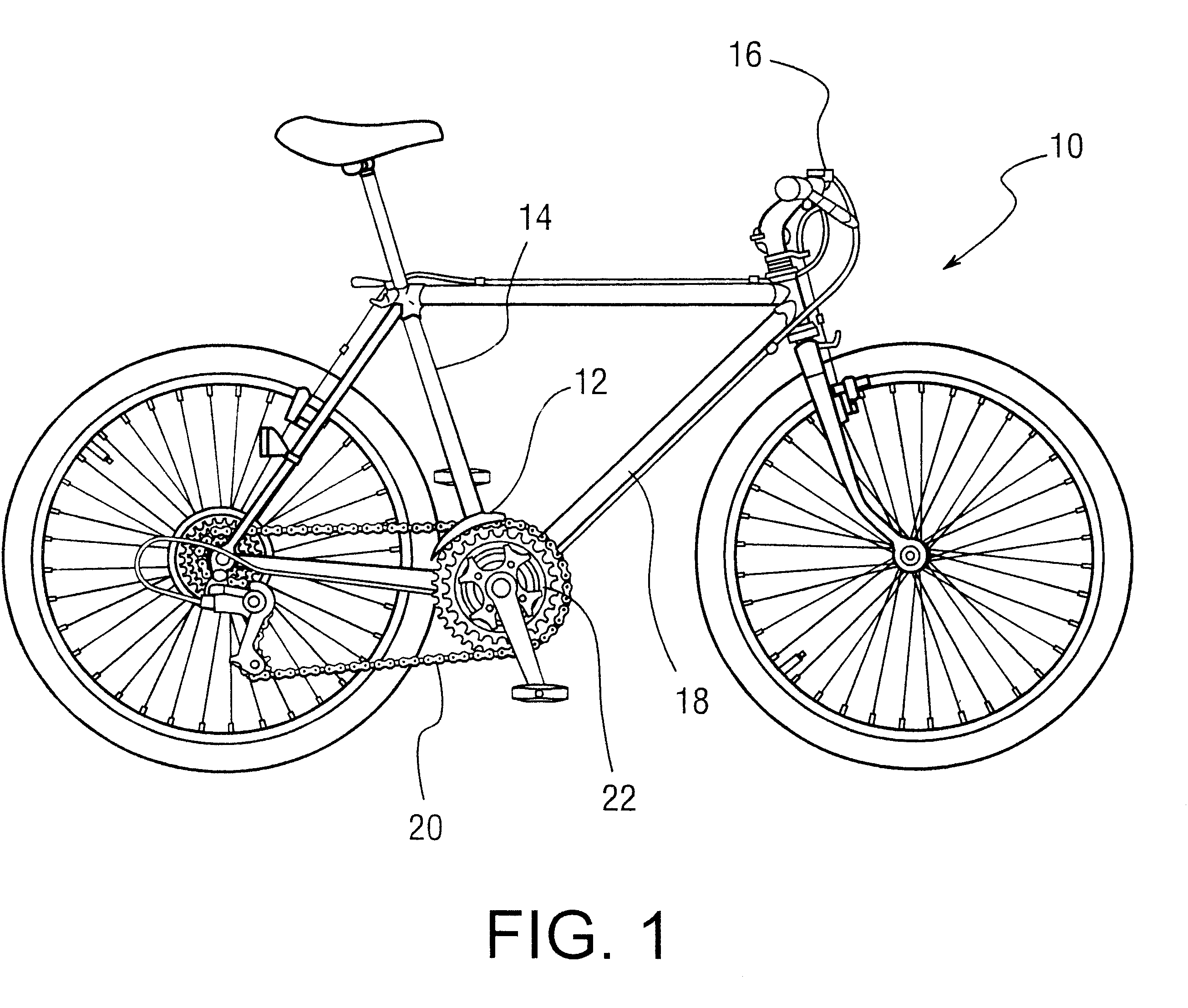 Front derailleur for a bicycle