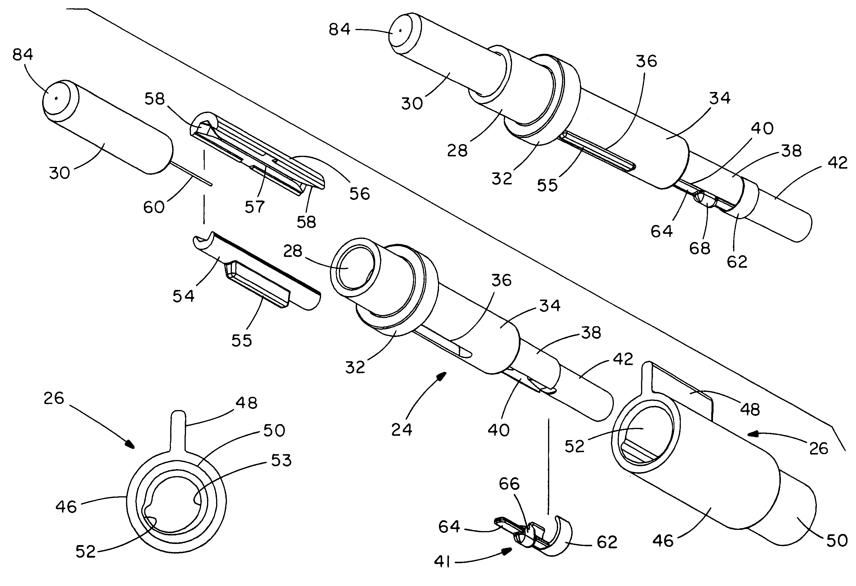 Reversible fiber optic stub fiber connector